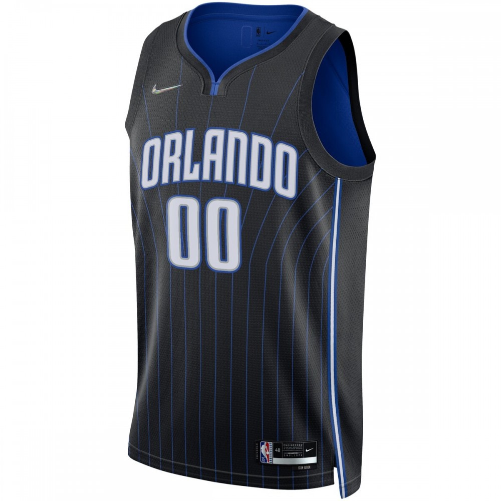 Orlando Magic 2021/22 Diamond Swingman Custom Jersey - Icon Edition - Black-Pro Kit Vault | Brand New 26/27 Sports Jerseys